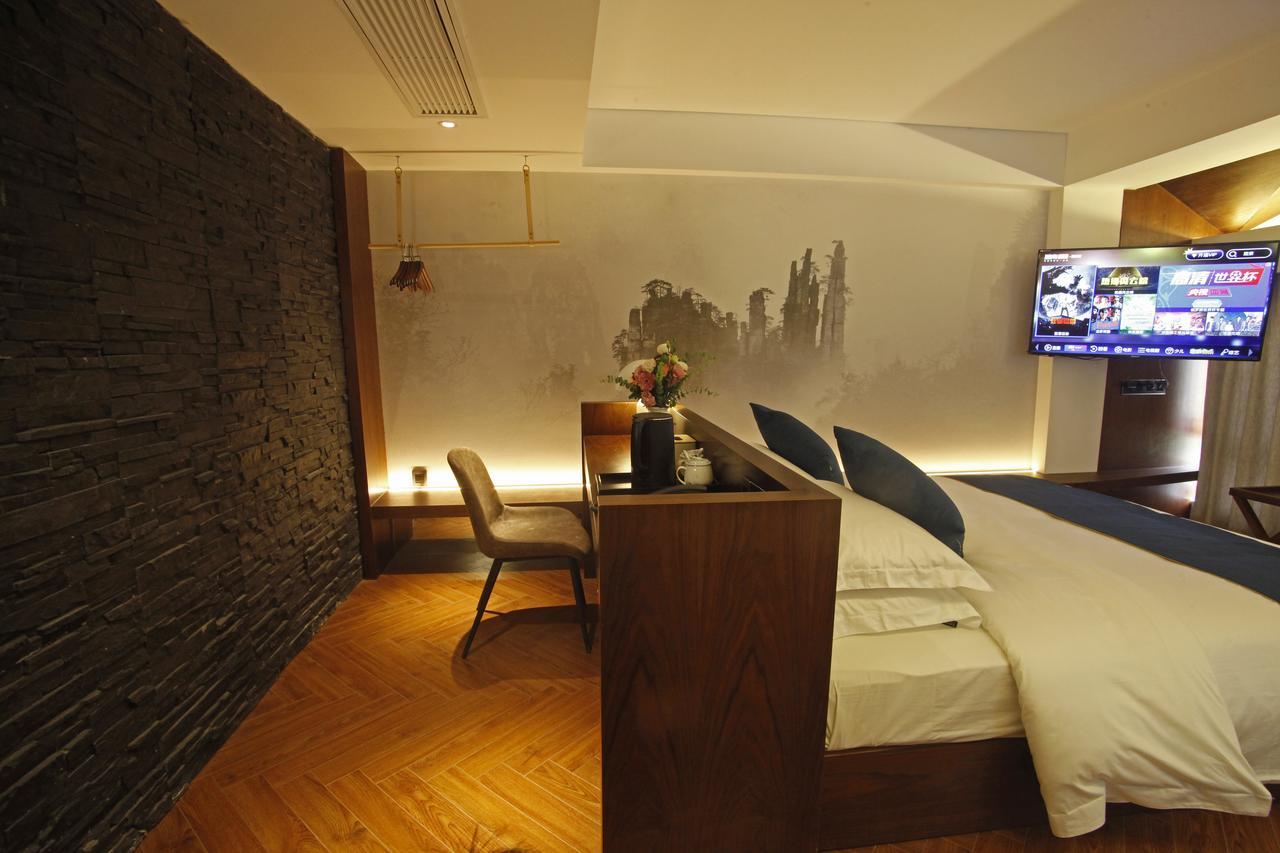 Erside Peak Lodge Zhangjiajie Wulingyuan National Park Dış mekan fotoğraf