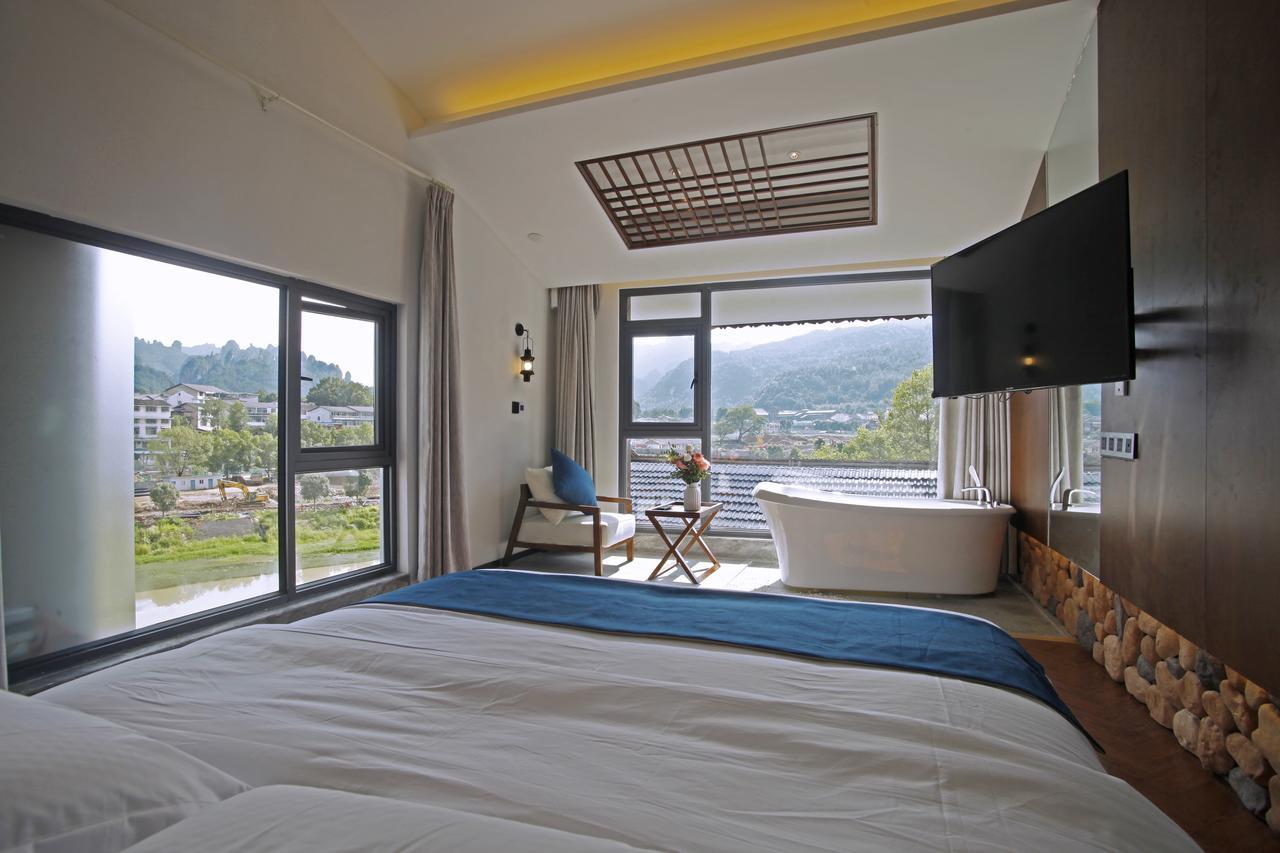 Erside Peak Lodge Zhangjiajie Wulingyuan National Park Dış mekan fotoğraf